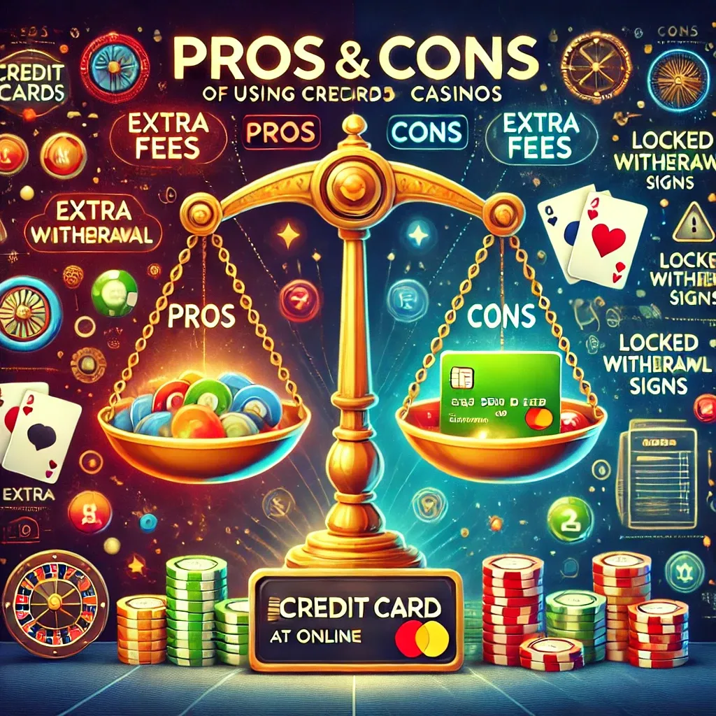 Pros and Cons of Using Credit Cards at Online Casinos